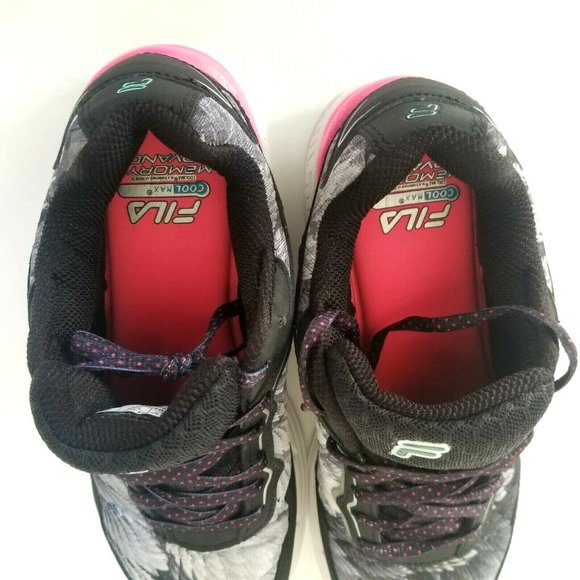 FILA Cool Max Memory Foam Womens Sz 7 Running Shoe - Picture 7 of 10